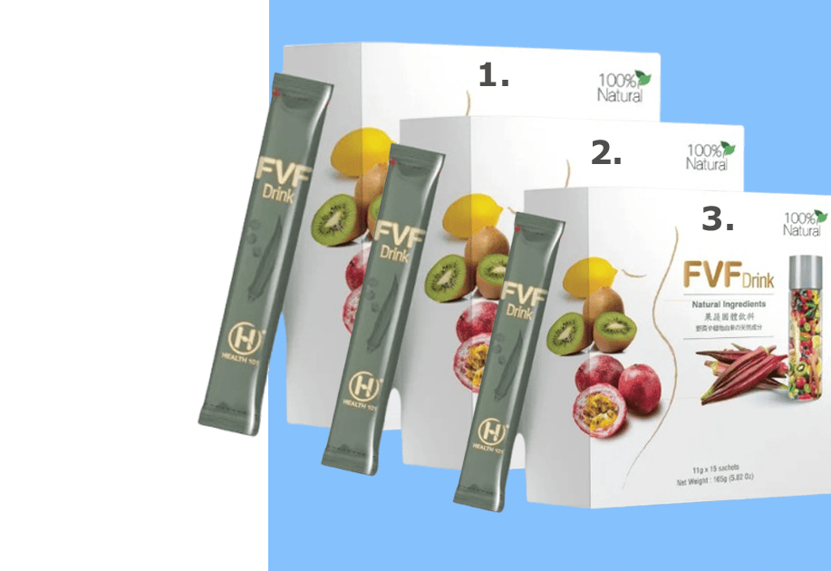 <strong>FVF</strong> Fruit & Vegetable Fiber Solid Drink <strong>(Set of 3 Boxes)</strong>